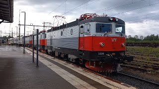 🇸🇪 Luleå Sweden 3 x VY RC6's switching coach yard