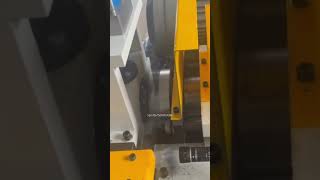 custom single head chamfering machine for spline shaft end chamfering and hole drilling