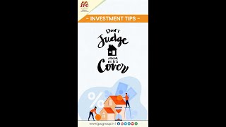 Don't Judge A Book By It's Cover l Investment Tips l Home Exterior l Property Elevation l JPC GROUP