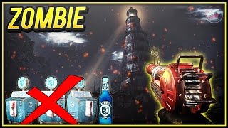 "Black Ops Zombies" - CALL OF THE DEAD "NO REVIVE" WORLD RECORD Attempt!  (Call Of Duty Zombies)