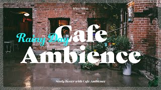 Rain Sounds, Spring Rainy day at the Coffee Shop Ambience | 카페 백색소음