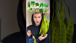 🤤Enak banget lohhh,Makan serba hijau…⁉️ #mukbang #shortsfeed #sekolah #fypシ #reaction #viral