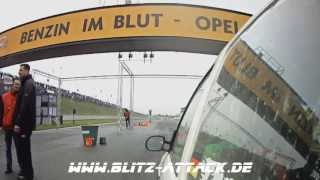 18. Opeltreffen Oschersleben 2013 - 1/8-Meile Blitz Attack Racing Team Corsa B vs. Opel Astra F (01)