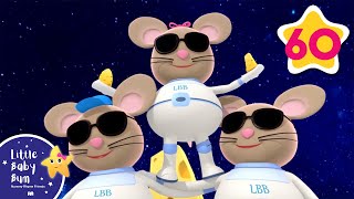 3 Blind Mice | Nursery Rhymes and Kids Songs | Little Baby Bum | Animal for Kids