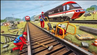 Transform into a Railroad Builder in Train Station Construction Game