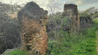 aldea abandonada Las cañadas ruta en moto