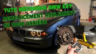 Tuto Mécanique : Remplacement Roulement de Roue Arrière BMW E39 Série 5