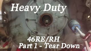 Scout ii DIM DIY How To - 3 Part Series on Tear Down & HD rebuild of 2001 Dakota 46re 2X automatic