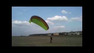 Independence Pioneer first ground handling my new paragliders :)