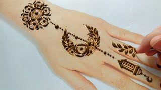 mehndi design for Eid #simplemehndi #mehandi #easymehndi #mehndidesign