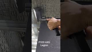 AXG LEGION P320 at the range