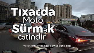 Bakinin tixaclari......#baku #ilyasmotovlog #motovlog #haojue #kuryer #