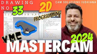 Mastercam 2023-2024 Tutorials | Mastercam Practice Drawings mastercam practice drg