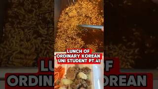 Lunch of Ordinary Korean University Student pt.41 #food #foodie #mukbang #korea #yummy #koreanfood