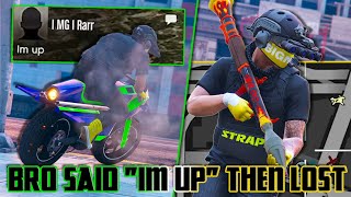 "I'm up" Said The Wannabe Then Proceeded to LOSE! [GTA Online]