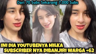 INI DIA YOUTUBE NYA MILKA YANG MELONJAK DRASTIS DIBANJIRI SUBSCRIBER WARGA +62 - FIKINAKI OMETV