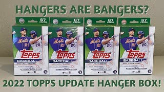 HANGERS ARE BANGERS? - 2022 TOPPS UPDATE HANGER BOX REVIEW!