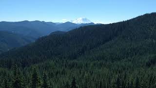 views of Mount Rainier from the Pacific Crest trail 2022. loving Washington 😍