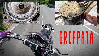 GRIPPATA A 25 Km Da CASA - YZ 125 Vs 1000CC - (Husqvarna SM 125 Engine Blow UP)