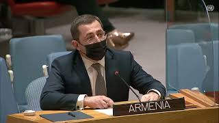 Armenia's Permanent Representative Mher Margaryan's statement at the UN Security Council open debate