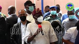 Governor Sanwo Olu receives COVID 19 vaccine as Lagos kicks off vaccination campaign