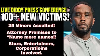 Diddy & More Stars to Be Named In Over 100 More Assault Lawsuits - 25 Minors Included! #breakingnews