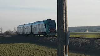 Treno di Codigoro - Ferrara Tper al PL con casse FS88 a San Vito