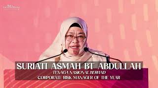 Corporate Risk Manager of the Year - Suriati Asmah Bt Abdullah, Tenaga Nasional Berhad