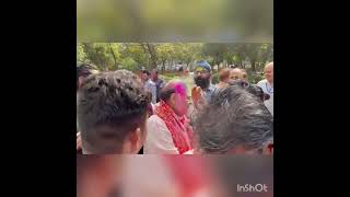 #holi #mangal #milan samaroh At #surjmalpark #vishwasnagar #india #russia #yogiadityanath #bjp