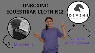 EQUESTRIAN HAUL + SPECIAL ANNOUNCEMENT!!