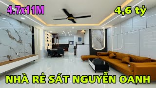 Bán nhà quận 12 ngay chân cầu vượt ngã tư ga gáp nguyên oanh . Xe hơi đậu cữa giá 4,6 tỷTL