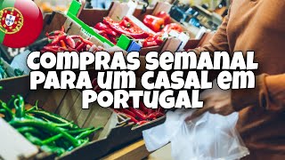 Compras de supermecado mês de Julho em Portugal