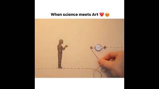 When Science meets Art ✨😍 #live #video #viral #youtube #love #trending #explorepage #art #shorts #yt