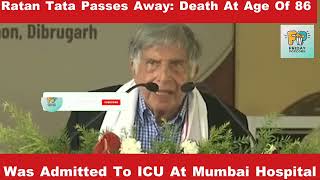 Ratan Tata’s last viral speech in Hindi |#viralvideo #ratantata #speech