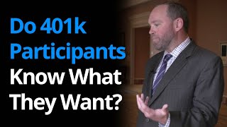 Do 401k Participants Know What They Want and Need? Patrick Delaney from T. Rowe Price Explains