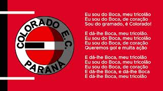 Hino da Torcida do Colorado ( PR ) | [ ALTA QUALIDADE / 1984 ]