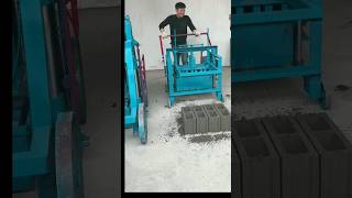 new cement block production machine