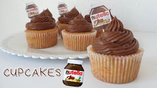 INÉDIT ! Cupcakes surprises au Nutella - Léa cooking