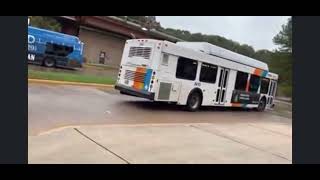 Old video clip of 2415 c40lf John Deere marta bus on route 867