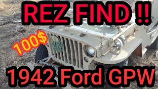 Jeep Restoration/I Bought My Dream Jeep/ BugOut Vehicle 1942 Ford Jeep GPW Willys MB Army Jeep