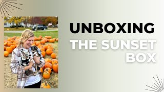 Fall 2024 The Sunset Box