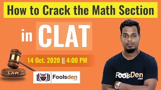 How to crack the Math section in CLAT ? || Day - 3 || Bala Sir