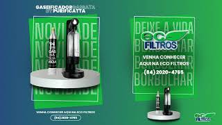 Novidade Gaseificador Gassata Home by Purificatta na Eco Filtros Natal