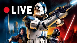 🔴LIVE Playing Starwars Battlefront 2 Classic Online - The phantom menace is goated