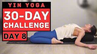 Day 8: Deep Stretch & Relaxation with Bolster | 30-Day Yin Yoga Challenge