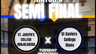 ST. JOSEPH'S COLLEGE Vs St Xaviers College | Semi Final | Volleyball Live