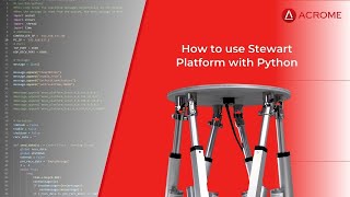 How to use Stewart Platform with Python