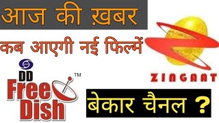 DD Free Dish Zingaat Channel कब आएगी फिल्में 😤