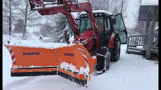 Odśnieżanie gospodarstwa! 25cm kontra Samasz