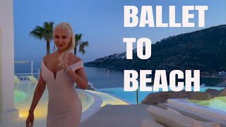 Ballet Studio to Vacation: from the barre to the beach